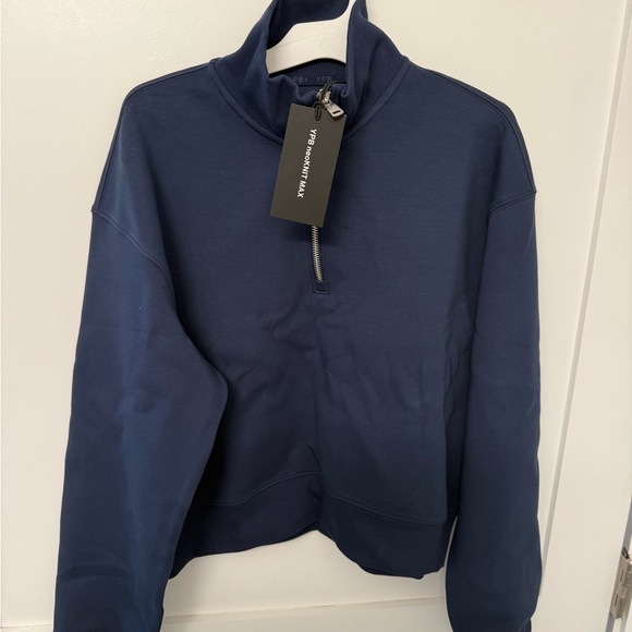 Abercrombie & Fitch YPB neoKNIT MAX Half-Zip - Navy - Picture 2 of 3